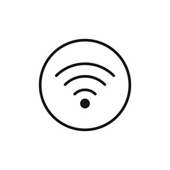 Wifi Connectivity Icon Ideal for Internet and Networking