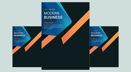 Flyer design , cover modern layout, annual report, poster, flyer in A4