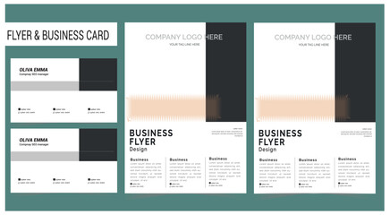 Flyer design , cover modern layout, annual report, poster, flyer in A4