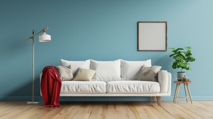 The modern living room setup