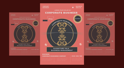 Flyer design , cover modern layout, annual report, poster, flyer in A4