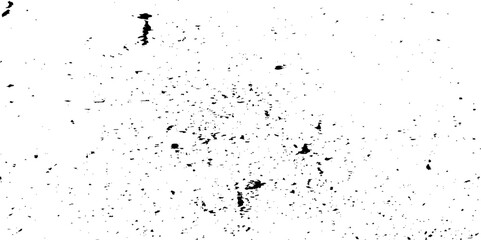 Black and white Dust overlay distress grungy effect paint. Black and white grunge seamless texture. Dust and scratches grain texture on white and black background.	