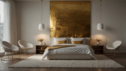 minimalist luxury modern bedroom