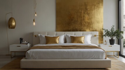 minimalist luxury modern bedroom