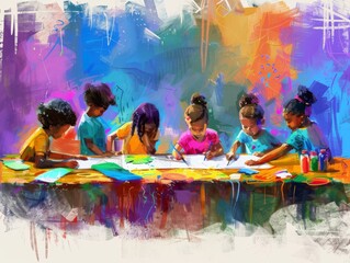 Juneteenth Children's Art Workshop: Creative Kids Learning and Creating Together