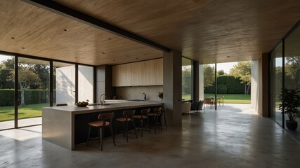 minimalist modern house exterior