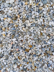Natural Gravel and Pebbles: Detailed Close-Up Texture for Versatile Background Usage