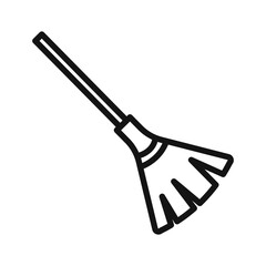 Housekeeping Broom Icon Perfect for Cleaning and Maintenance