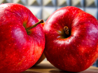 Healthy Apple Image. Fresh apples showcasing natural appeal, ideal for culinary websites.
