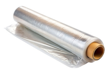 Aluminum foil Isolated On Transparent Background
