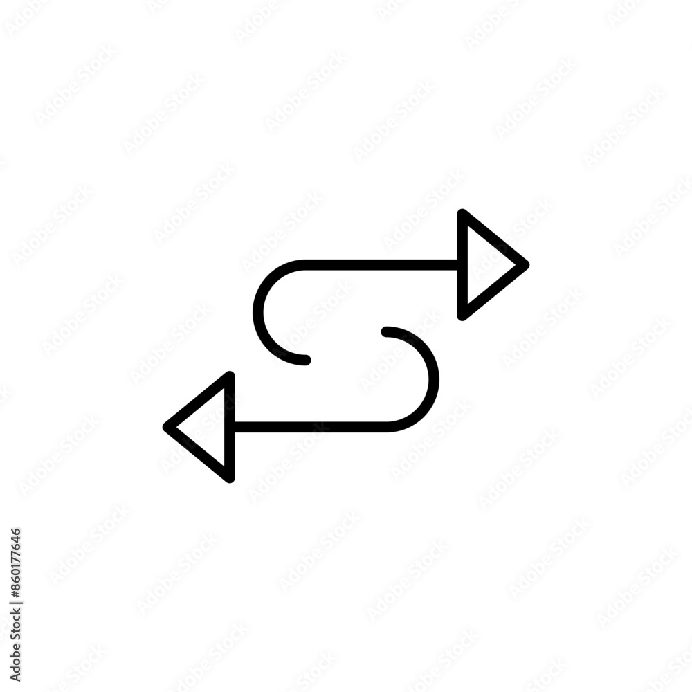 Poster data transfer icon ideal for network and connectivity