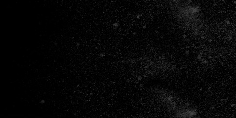 black and white particles