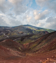 Etna volcano view, Sicily, Italy
