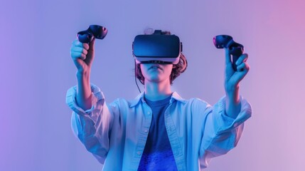 The VR headset experience