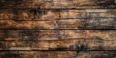 Rustic Wooden Planks: A Textured Background