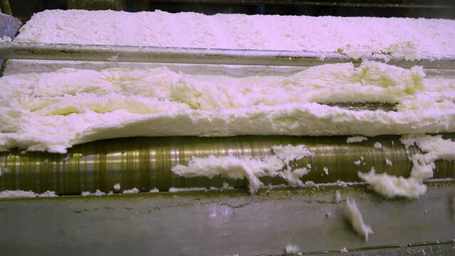 Paper production. Washing and bleaching of pulp from hardwood. Pulp production