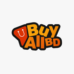 All Buy Online Shop Logo, Ecommerce logo design for online shop logo branding buy all cart logo and bag design logo with shopping bags 