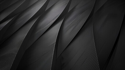 "Sleek Black Geometric Texture Background: Stylish and Modern Design with Layered Angles and Shadows for a Refined Aesthetic"