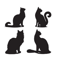 Cat silhouette