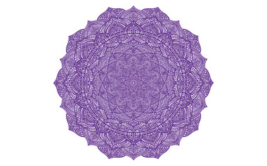 Signs and symbols black and white lotus mandala and sports art. beauty, fashion.