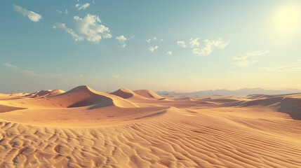 Morning Calm in the Desert