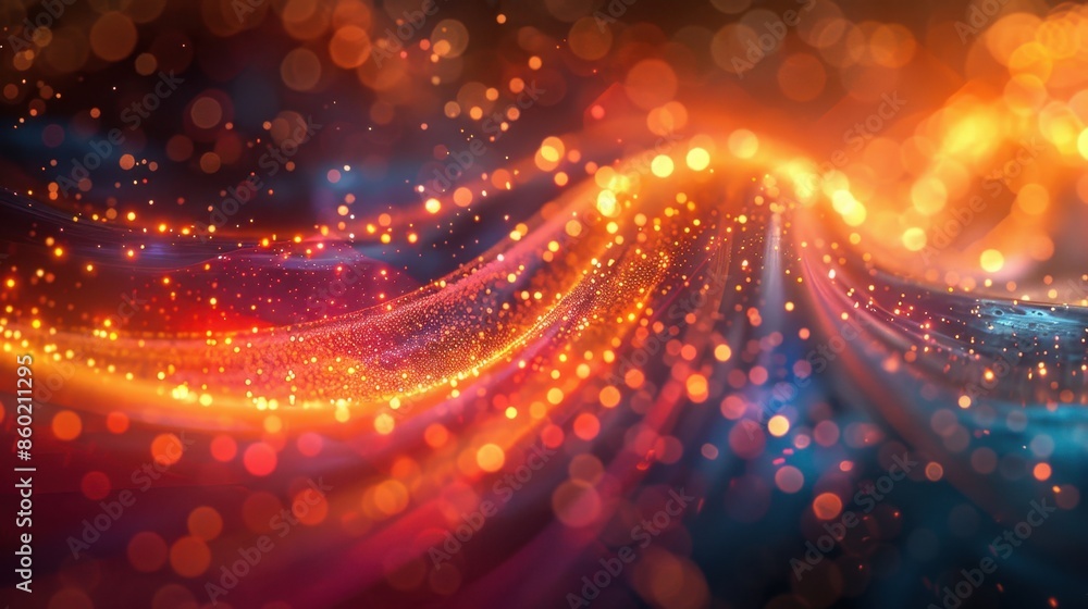 Poster explore quantum channels for transmitting entangled particles over long distances.