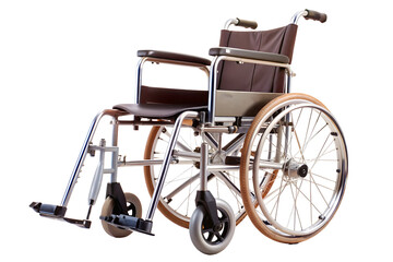 Fototapeta premium Wheelchair Isolated On Transparent Background 