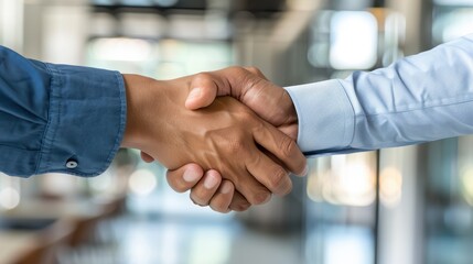 The Handshake of Partnership