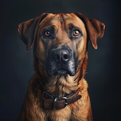 portrait of a dog