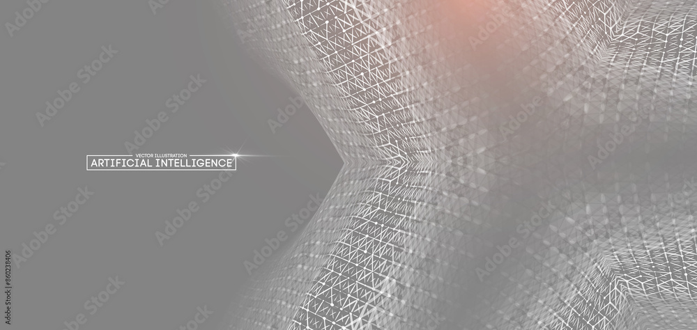 Poster ai network with geometric mesh