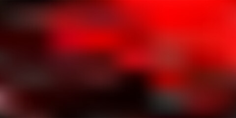 Dark orange vector blurred pattern.