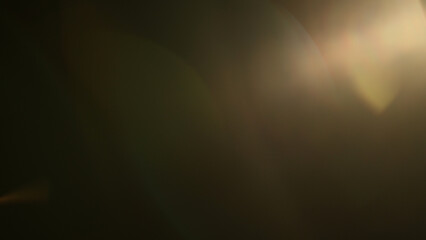 Obraz premium Real lens flare with strong sun backlight and light leaks