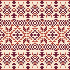 Vector seamless Navajo pattern,Ethnic ornament.