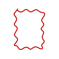 Obraz premium Squiggle Frame