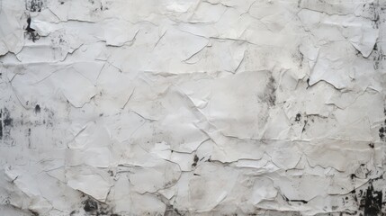 Obraz premium Abstract White Texture with Distinctive Cracks