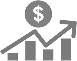 finance solid icon, containing bank with dollar, rupiah, yen, and euro currency, global economy, coin, money, economic growth, money bag icons.