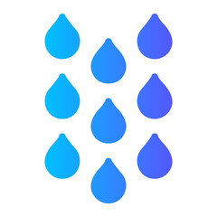 rain gradient icon