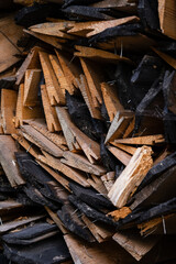 Brown wooden wall texture background 