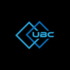 UBC ABSTRACT LETTER LOGO DESIGN