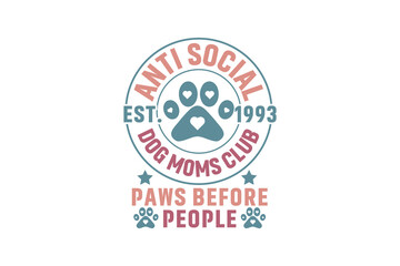 Dog EPS T-shirt Design. Dog quotes t-shirt designs