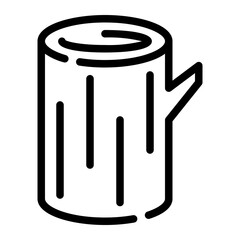 wood line icon