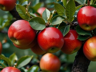 Obraz premium apples that grow on trees