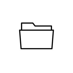 File Folder Icon Perfect for Document Organization