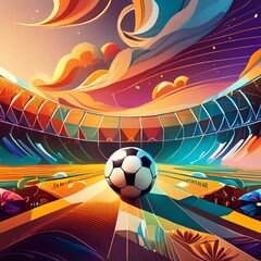 Obraz premium Fussball 2024