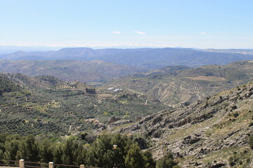 Naklejka premium Sierra Nevada, Granada - Vistas desde Tiscar, Jaén - 2017 - 1