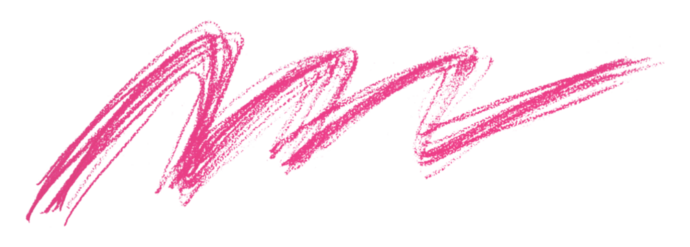 Pink pencil strokes isolated on transparent background. - Powered by Adobe