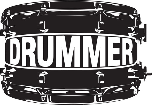 Drummer Snare Drum Vector