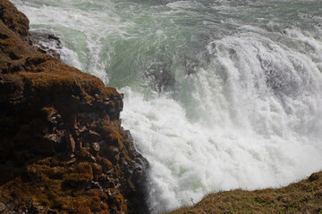 Gullfoss waterfall near Reykjavik, Iceland