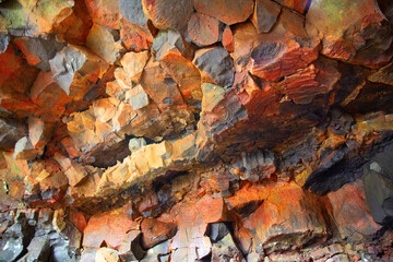 Lava cave (tunnel) Raufarholshellir near Reykjavík, Iceland