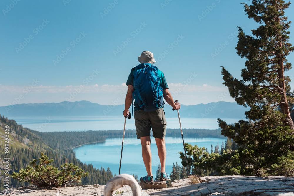 Wall mural Summer hike